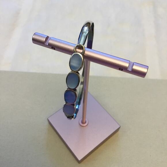 Silver Blue Stones Bracelet - Picture 3 of 9